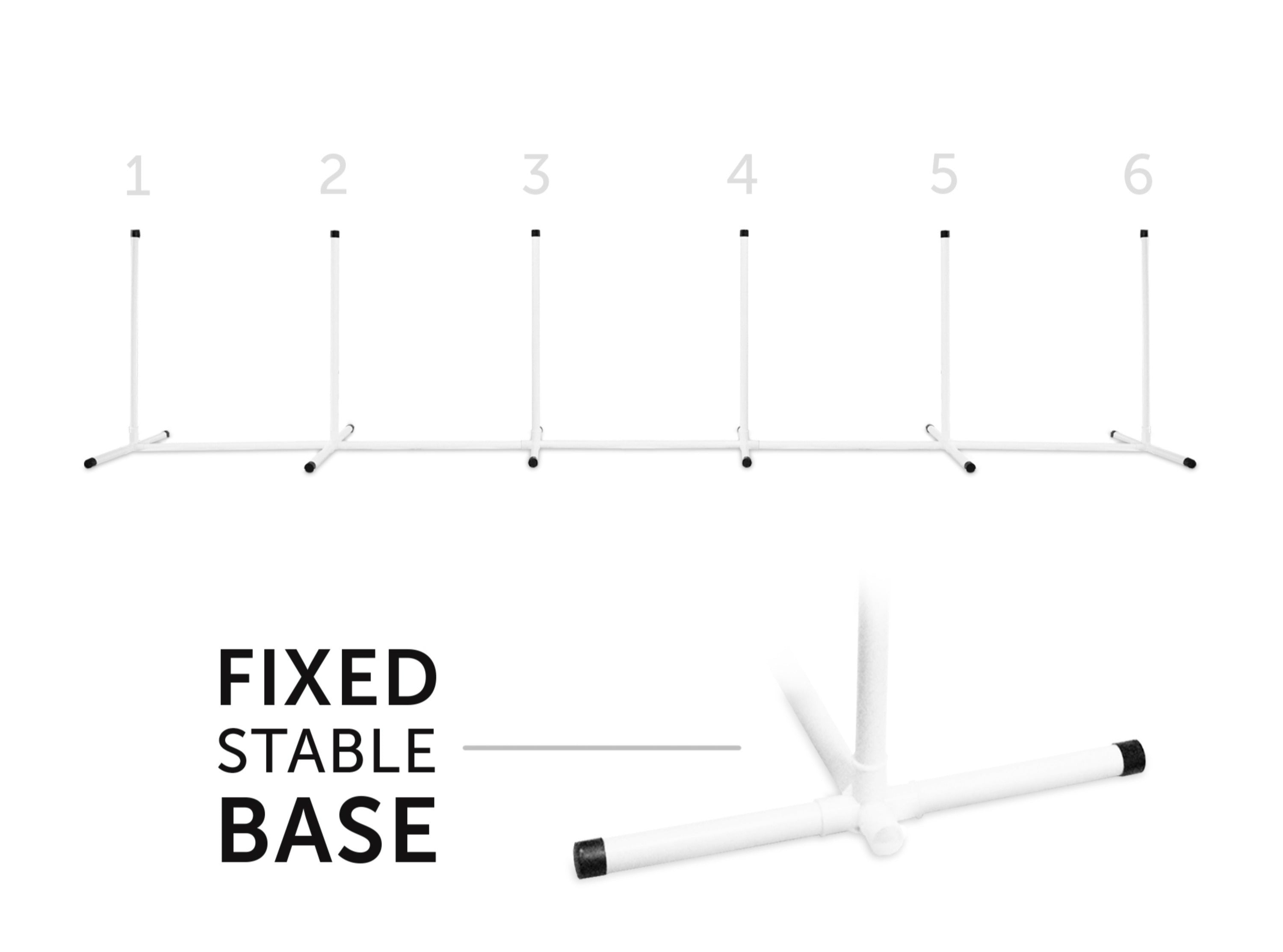 Better Sporting Dogs 7 Piece Dog Agility Equipment Set –  with Jumps, Tunnels, Pause Box & Weave Poles