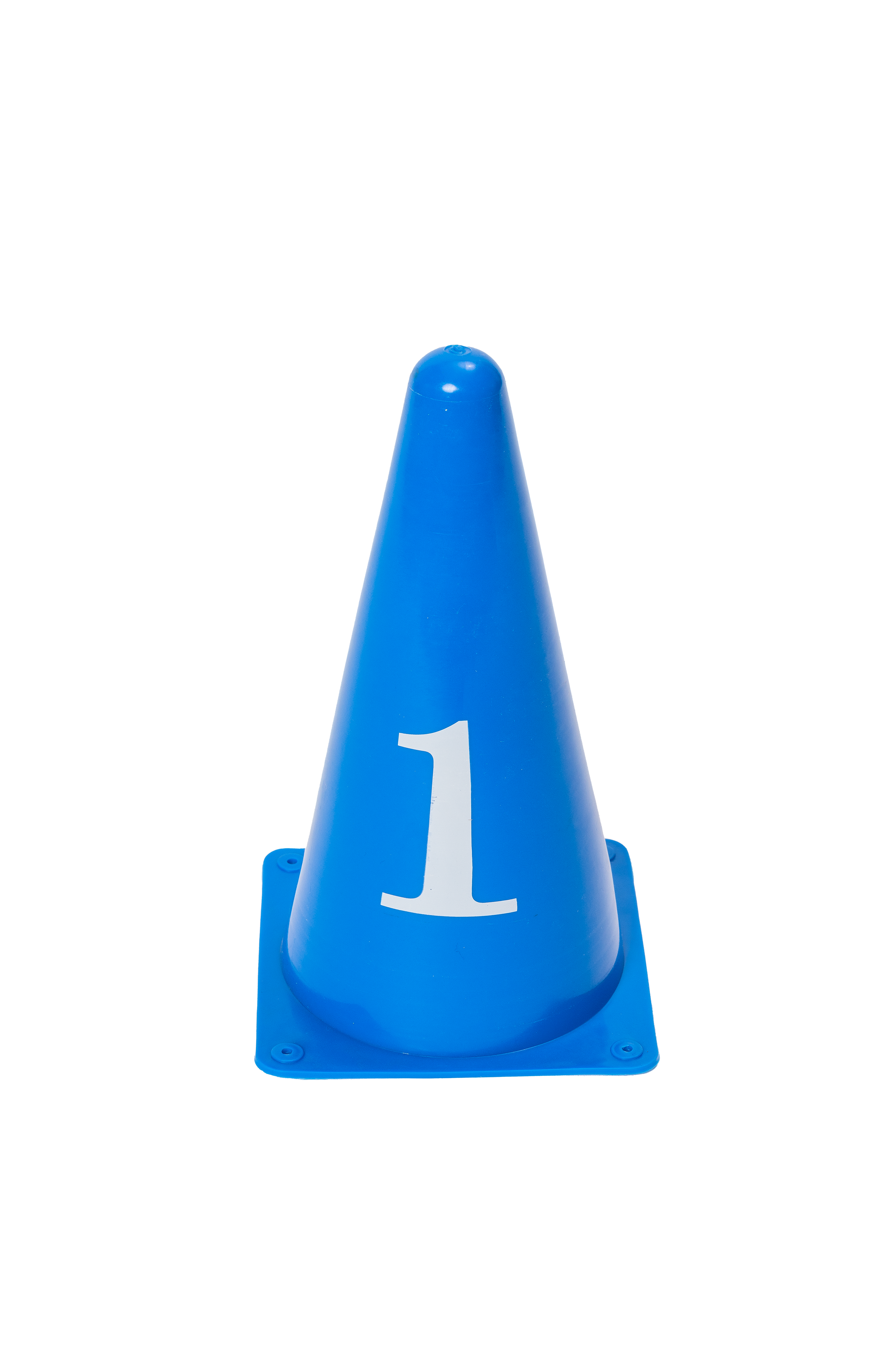 Pack of 10 Durable Numbered Cones for Dog Agility Training